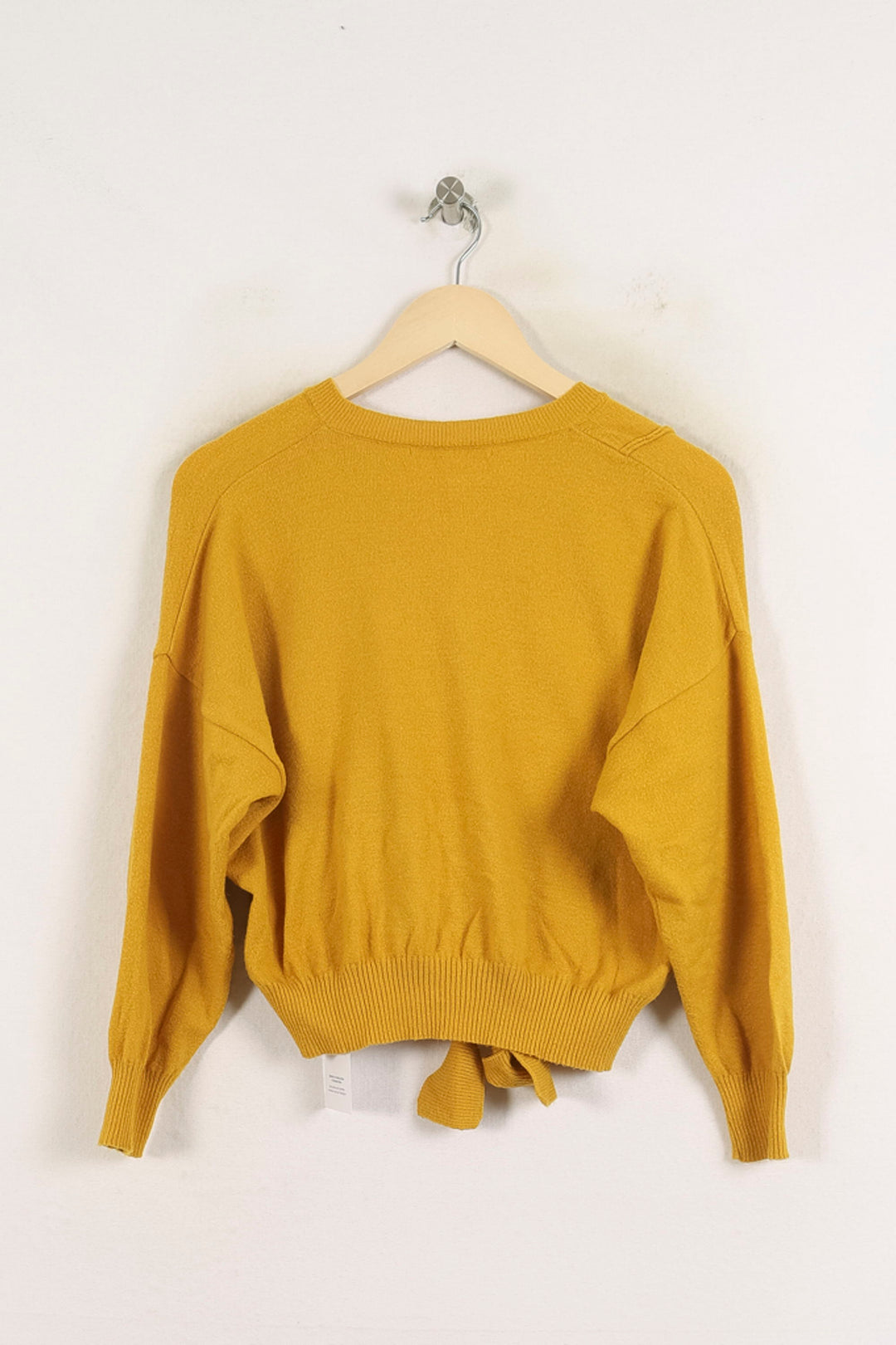 Pull Jaune - Taille S/36 de la marque La Fée Maraboutée | PARAD76682 - Vendu par Paradigme - Image 4