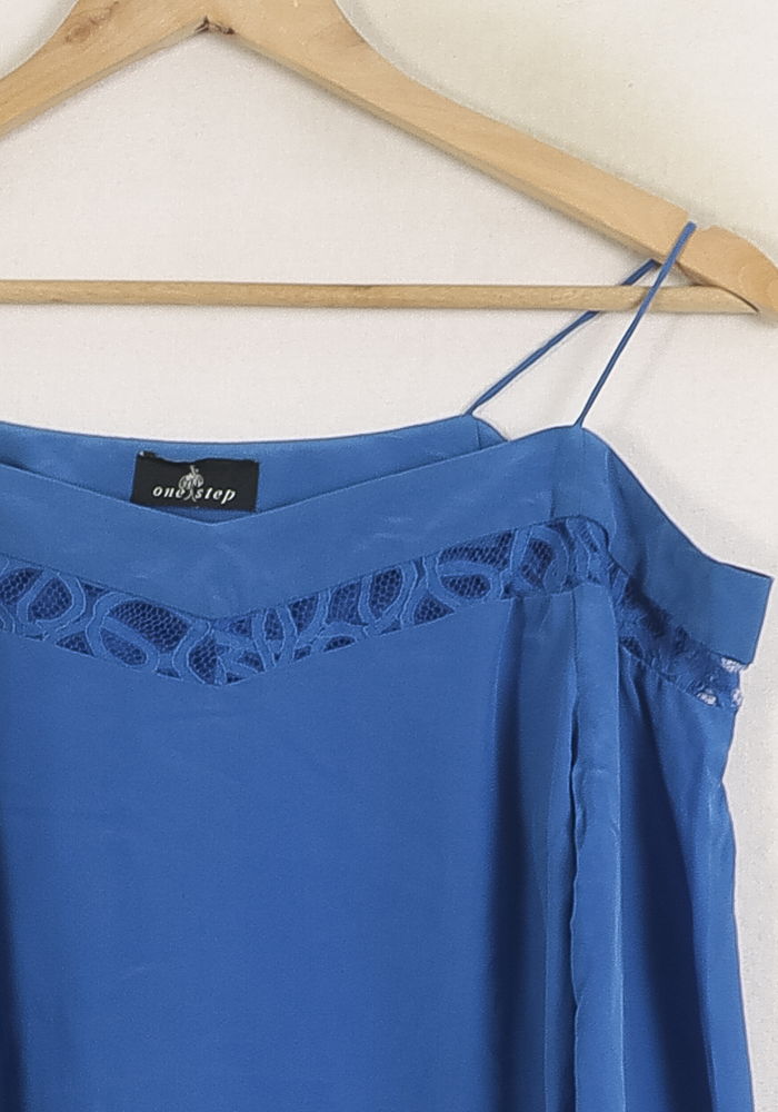 Blouse Bleue - Taille XS/34 de la marque One Step | PARAD76685 - Vendu par Paradigme - Image 3