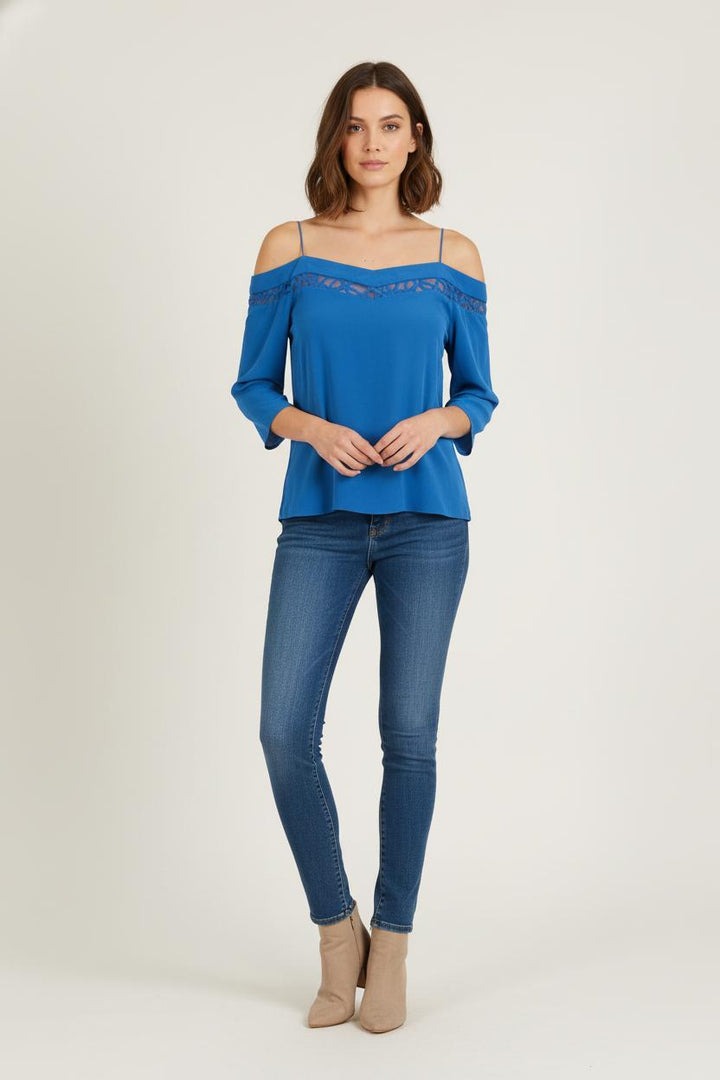 Blouse Bleue - Taille XS/34 de la marque One Step | PARAD76685 - Vendu par Paradigme - Image 1
