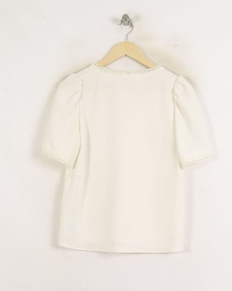 Blouse Blanche - Taille XS/34 de la marque Sézane | PARAD76686 - Vendu par Paradigme - Image 4