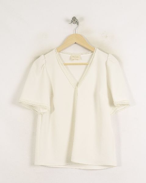 Blouse Blanche - Taille XS/34 de la marque Sézane | PARAD76686 - Vendu par Paradigme - Image 2