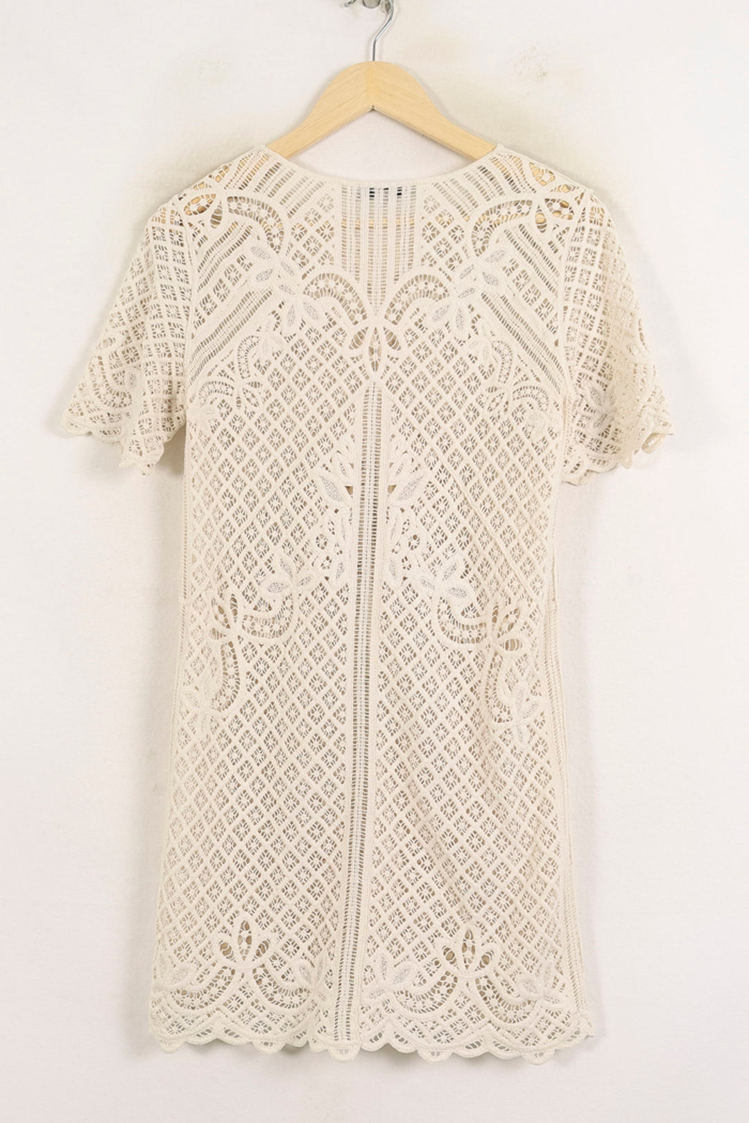 Robe Dentelle Beige - Taille XS/34 de la marque Suncoo | PARAD76688 - Vendu par Paradigme - Image 4