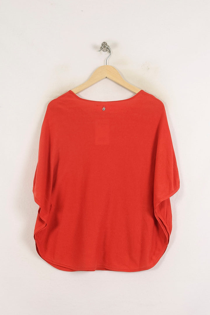 T-shirt Rouge - Taille S/36 de la marque Sud express | PARAD76689 - Vendu par Paradigme - Image 4