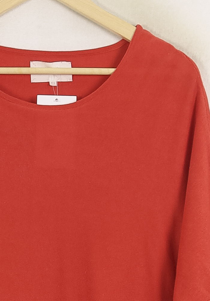 T-shirt Rouge - Taille S/36 de la marque Sud express | PARAD76689 - Vendu par Paradigme - Image 3