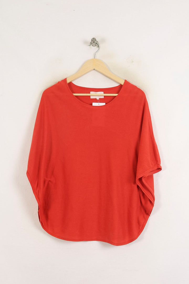 T-shirt Rouge - Taille S/36 de la marque Sud express | PARAD76689 - Vendu par Paradigme - Image 2