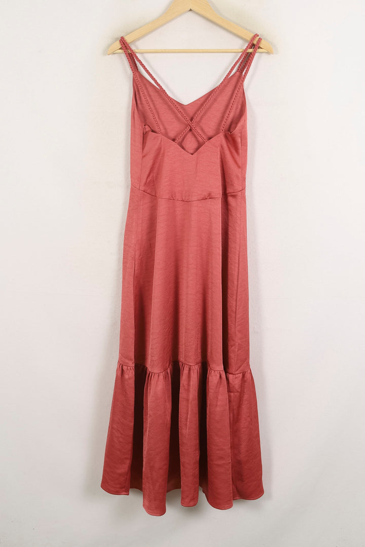 Robe Longue Rose - Taille XS/34 de la marque Claudie Pierlot | PARAD76690 - Vendu par Paradigme - Image 4