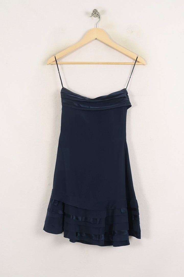 Robe Courte Bleue - Taille S/36 de la marque Maje | PARAD76692 - Vendu par Paradigme - Image 4