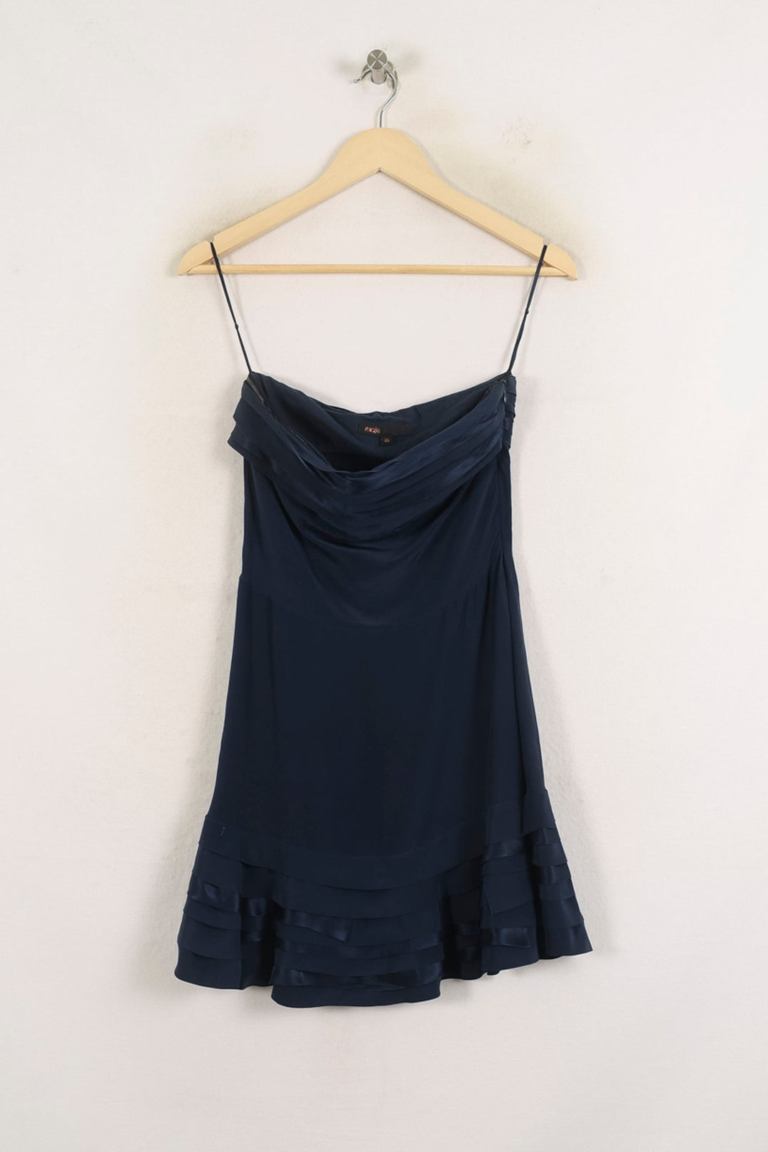 Robe Courte Bleue - Taille S/36 de la marque Maje | PARAD76692 - Vendu par Paradigme - Image 2