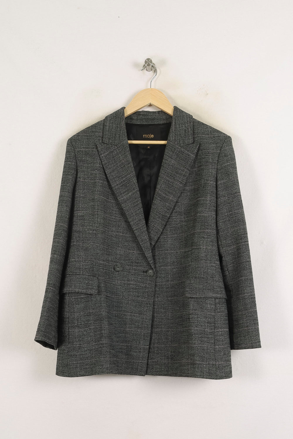 Blazer Gris - Taille XL/42 de la marque Maje | PARAD76696 - Vendu par Paradigme - Image 2