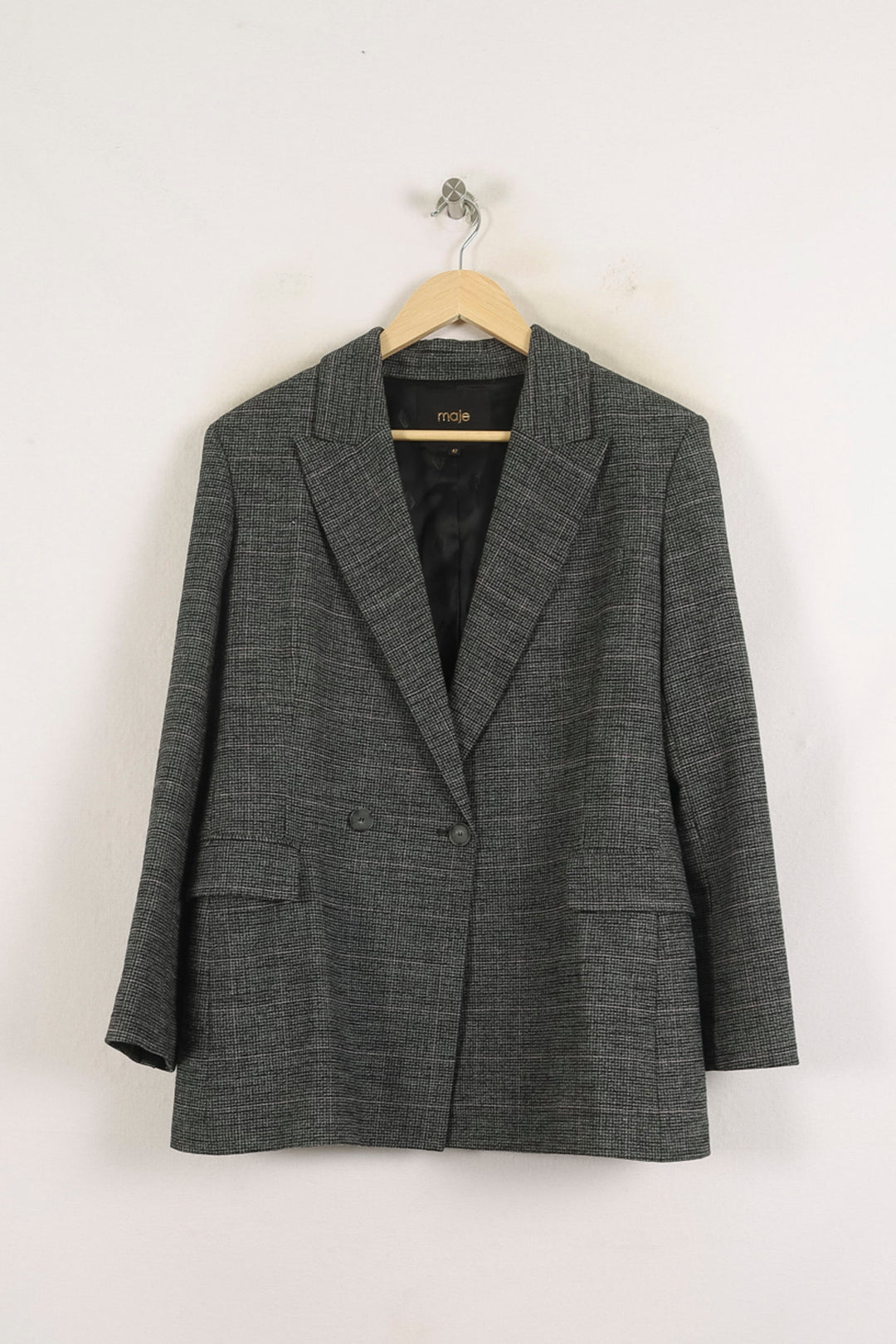 Blazer Gris - Taille XL/42 de la marque Maje | PARAD76696 - Vendu par Paradigme - Image 2