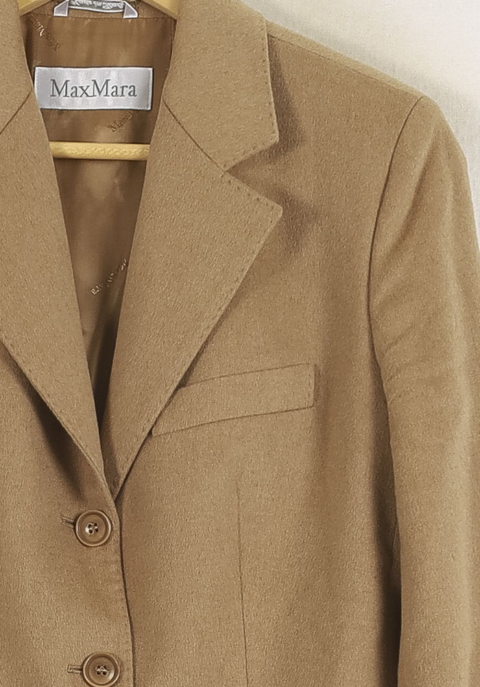 Blazer Beige - Taille XXL/44 de la marque Max Mara | PARAD76697 - Vendu par Paradigme - Image 3