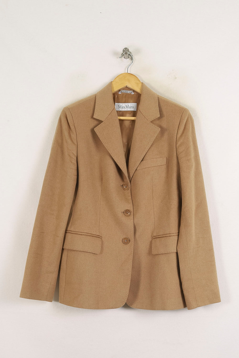 Blazer Beige - Taille XXL/44 de la marque Max Mara | PARAD76697 - Vendu par Paradigme - Image 2
