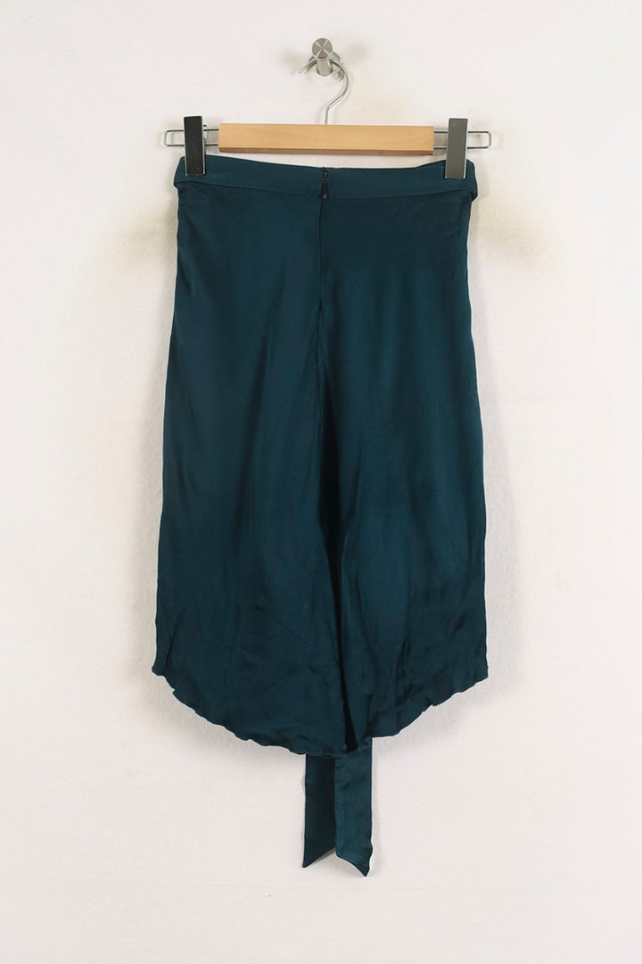 Jupe Portefeuille Verte - Taille S/36 de la marque Vanessa Bruno | PARAD76703 - Vendu par Paradigme - Image 4