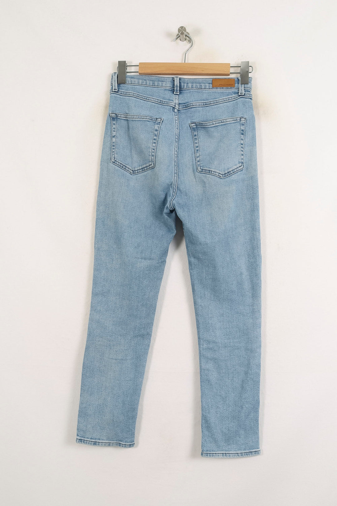 Jean Droit Bleu - Taille L/40 de la marque Stella Forest | PARAD76709 - Vendu par Paradigme - Image 4