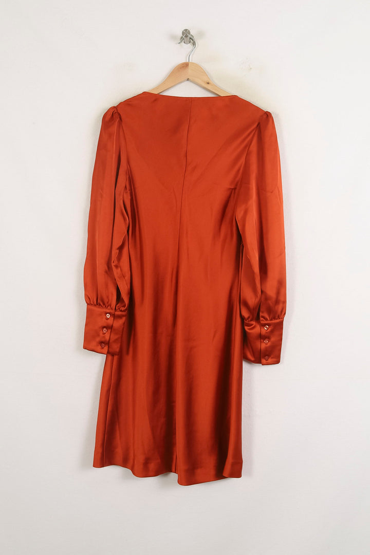 Robe Droite Bordeaux - Taille XL/42 de la marque Ines de la Fressange Paris | PARAD76713 - Vendu par Paradigme - Image 4
