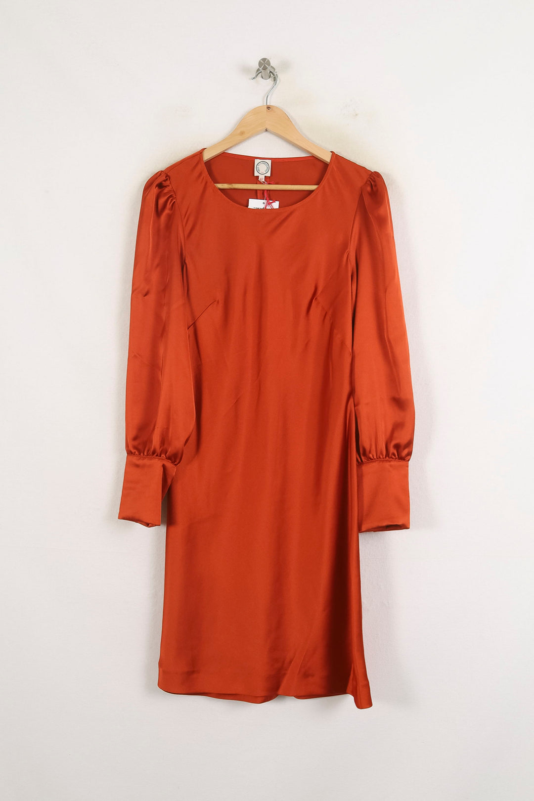Robe Droite Bordeaux - Taille XL/42 de la marque Ines de la Fressange Paris | PARAD76713 - Vendu par Paradigme - Image 2