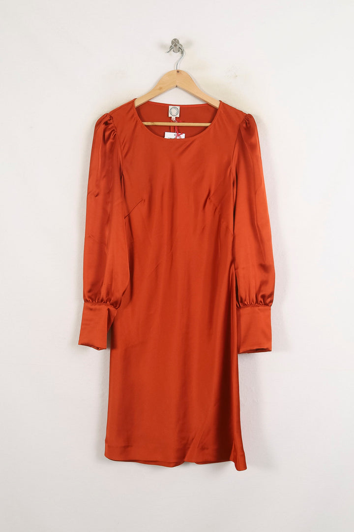 Robe Droite Bordeaux - Taille XL/42 de la marque Ines de la Fressange Paris | PARAD76713 - Vendu par Paradigme - Image 2