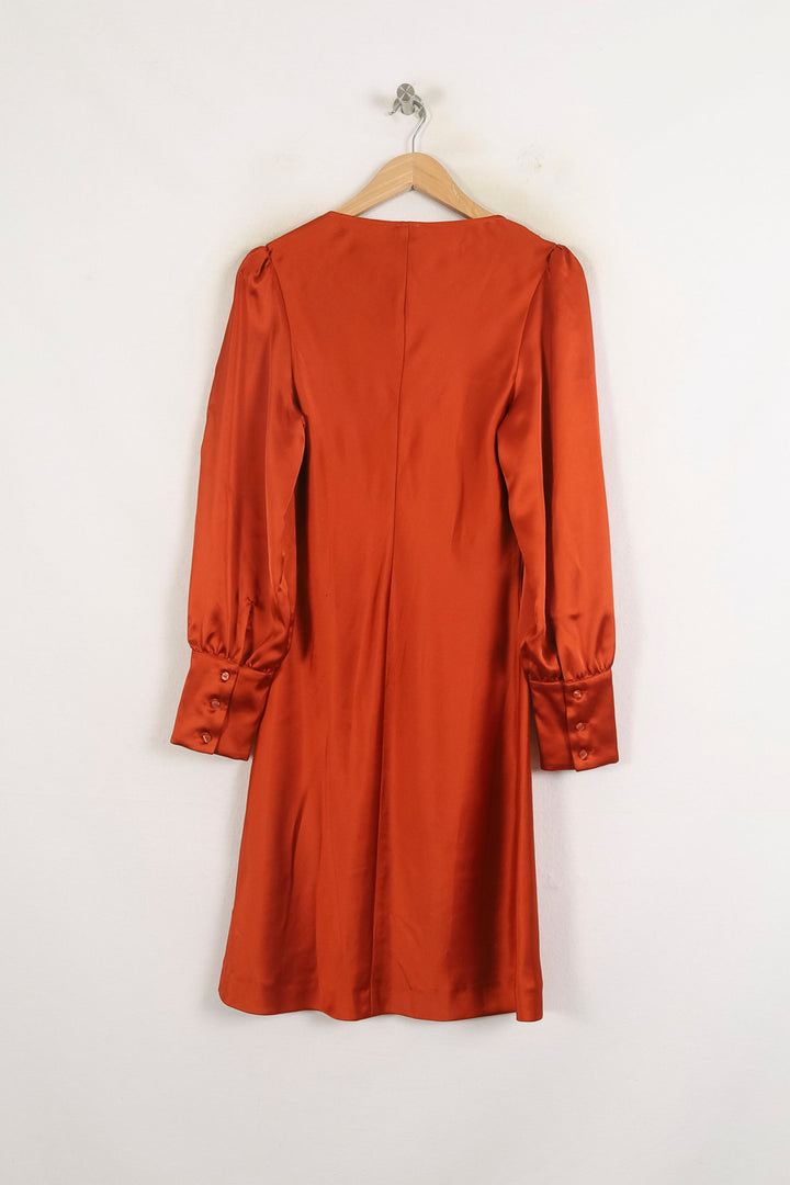 Robe Midi Bordeaux - Taille L/40 de la marque Ines de la Fressange Paris | PARAD76714 - Vendu par Paradigme - Image 4