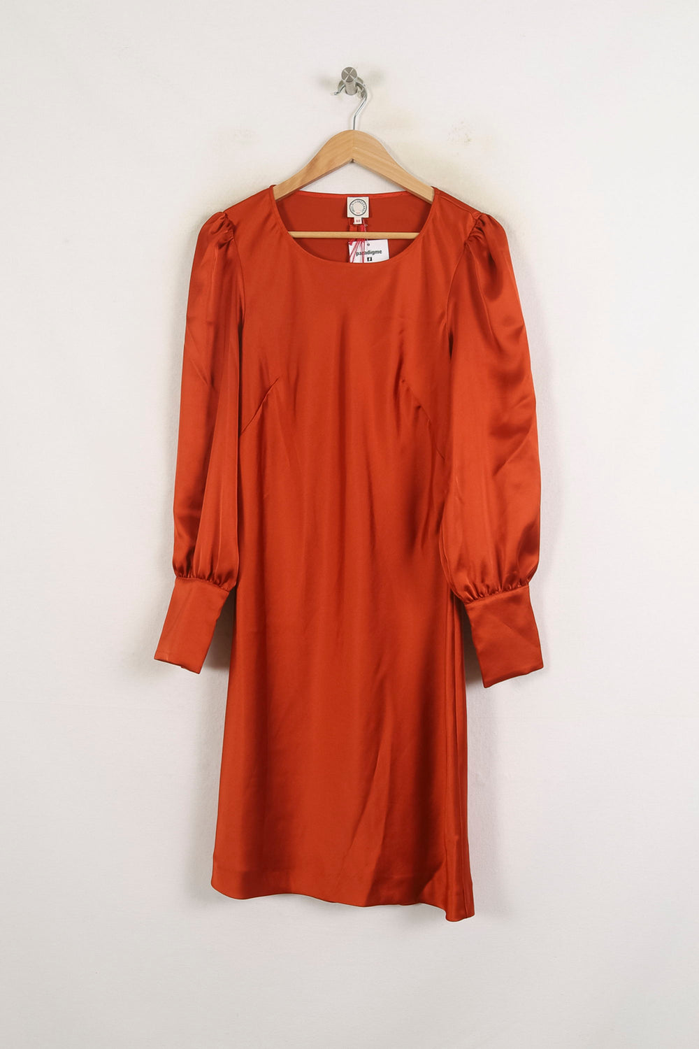 Robe Midi Bordeaux - Taille L/40 de la marque Ines de la Fressange Paris | PARAD76714 - Vendu par Paradigme - Image 2