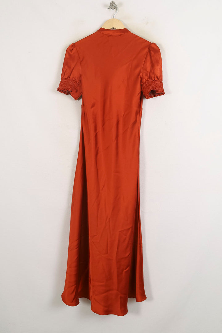 Robe Longue Bordeaux - Taille M/38 de la marque Ines de la Fressange Paris | PARAD76715 - Vendu par Paradigme - Image 4