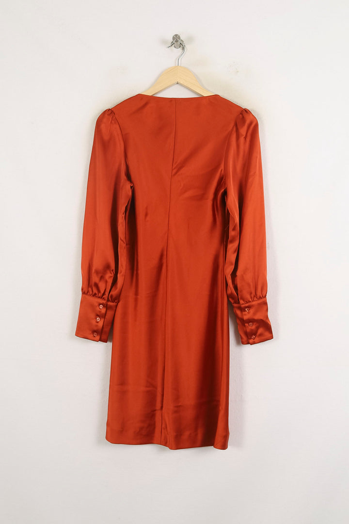 Robe Droite Bordeaux - Taille M/38 de la marque Ines de la Fressange Paris | PARAD76716 - Vendu par Paradigme - Image 4