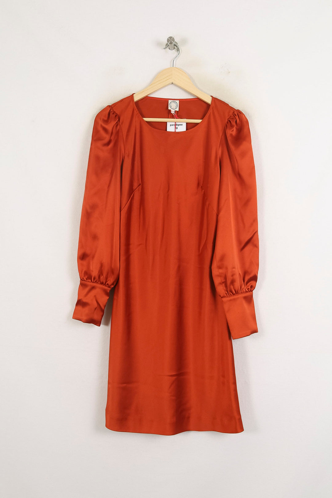 Robe Droite Bordeaux - Taille M/38 de la marque Ines de la Fressange Paris | PARAD76716 - Vendu par Paradigme - Image 2