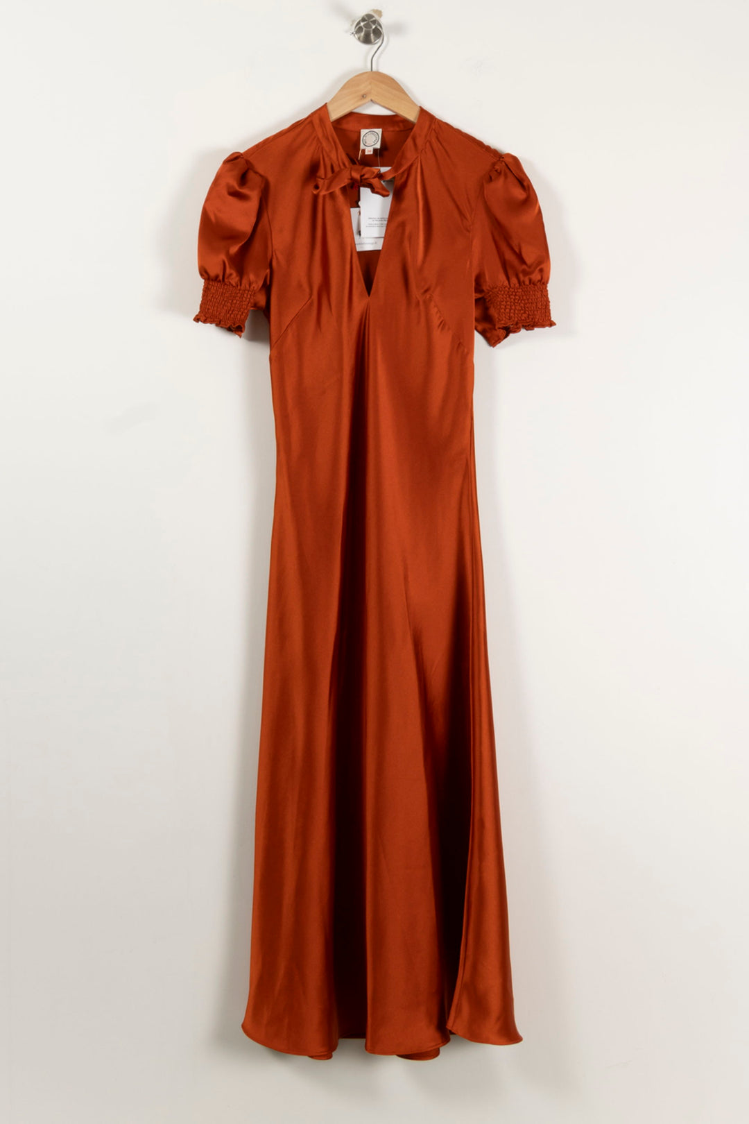 Robe Longue Bordeaux - Taille S/36 de la marque Ines de la Fressange Paris | PARAD76717 - Vendu par Paradigme - Image 2