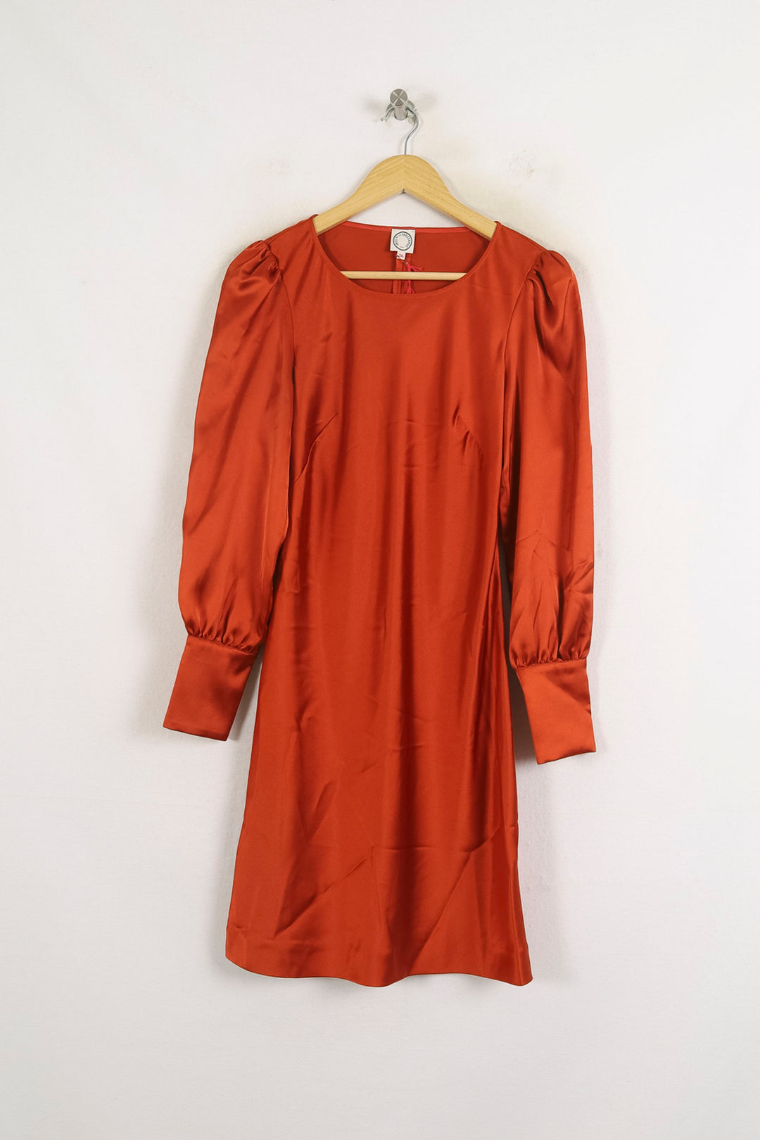 Robe Droite Bordeaux - Taille S/36 de la marque Ines de la Fressange Paris | PARAD76720 - Vendu par Paradigme - Image 2