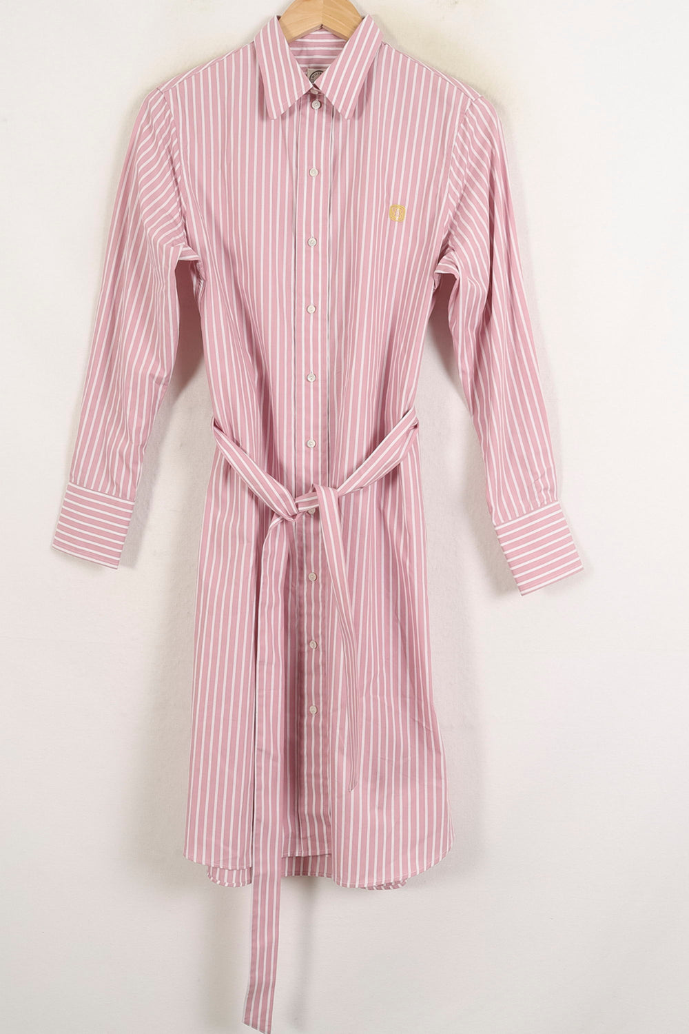 Robe Chemise Rose et Blanche - Taille S/36 de la marque Ines de la Fressange Paris | PARAD76722 - Vendu par Paradigme - Image 2