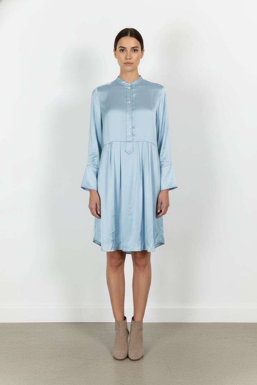 Robe Chemise Bleue - Taille S/36 de la marque Ines de la Fressange Paris | PARAD76724 - Vendu par Paradigme - Image 1