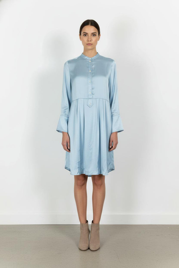 Robe Chemise Bleue - Taille S/36 de la marque Ines de la Fressange Paris | PARAD76724 - Vendu par Paradigme - Image 1