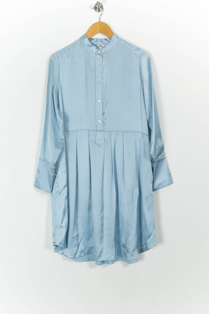 Robe Chemise Bleue - Taille S/36 de la marque Ines de la Fressange Paris | PARAD76724 - Vendu par Paradigme - Image 2