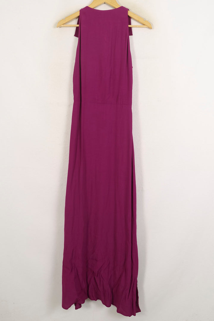 Robe Longue Violette - Taille S/36 de la marque Ines de la Fressange Paris | PARAD76725 - Vendu par Paradigme - Image 4