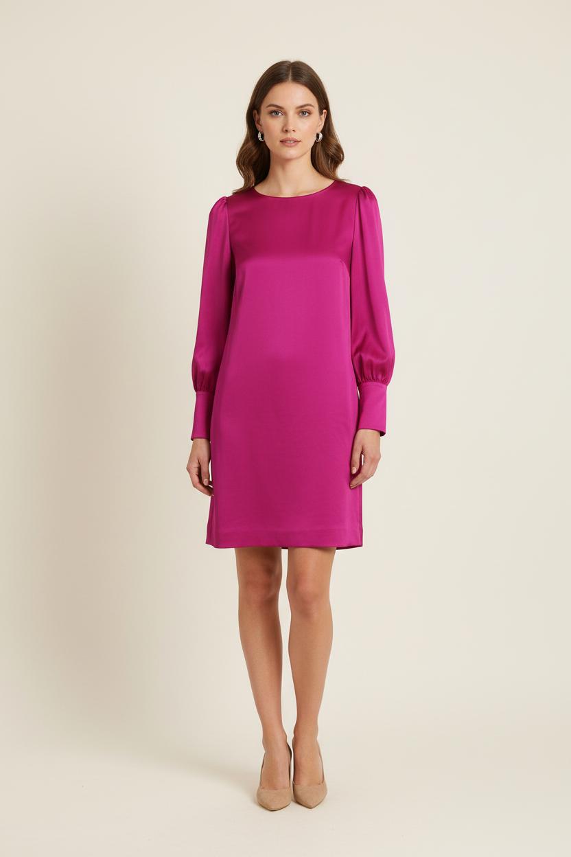 Robe Droite Violette - Taille S/36 de la marque Ines de la Fressange Paris | PARAD76726 - Vendu par Paradigme - Image 1