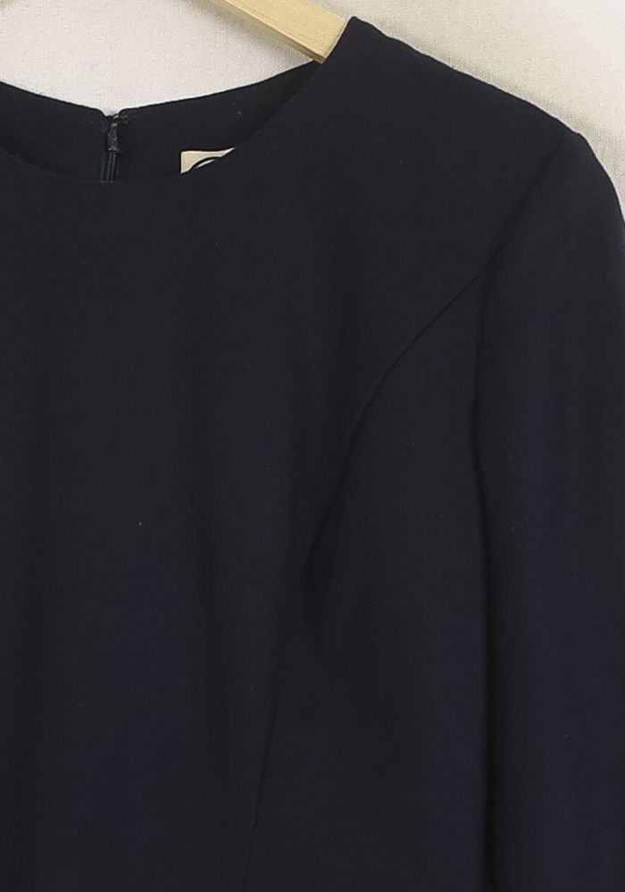 Robe Midi Bleue - Taille S/36 de la marque Ines de la Fressange Paris | PARAD76730 - Vendu par Paradigme - Image 3