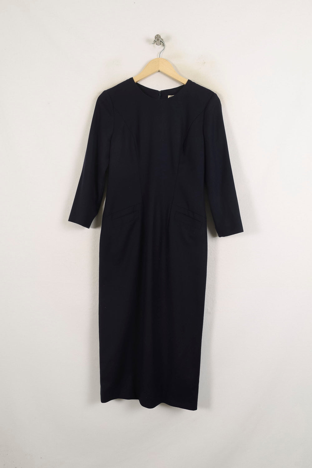 Robe Midi Bleue - Taille S/36 de la marque Ines de la Fressange Paris | PARAD76730 - Vendu par Paradigme - Image 2