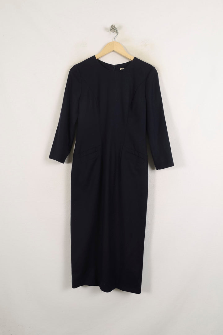 Robe Midi Bleue - Taille S/36 de la marque Ines de la Fressange Paris | PARAD76730 - Vendu par Paradigme - Image 2
