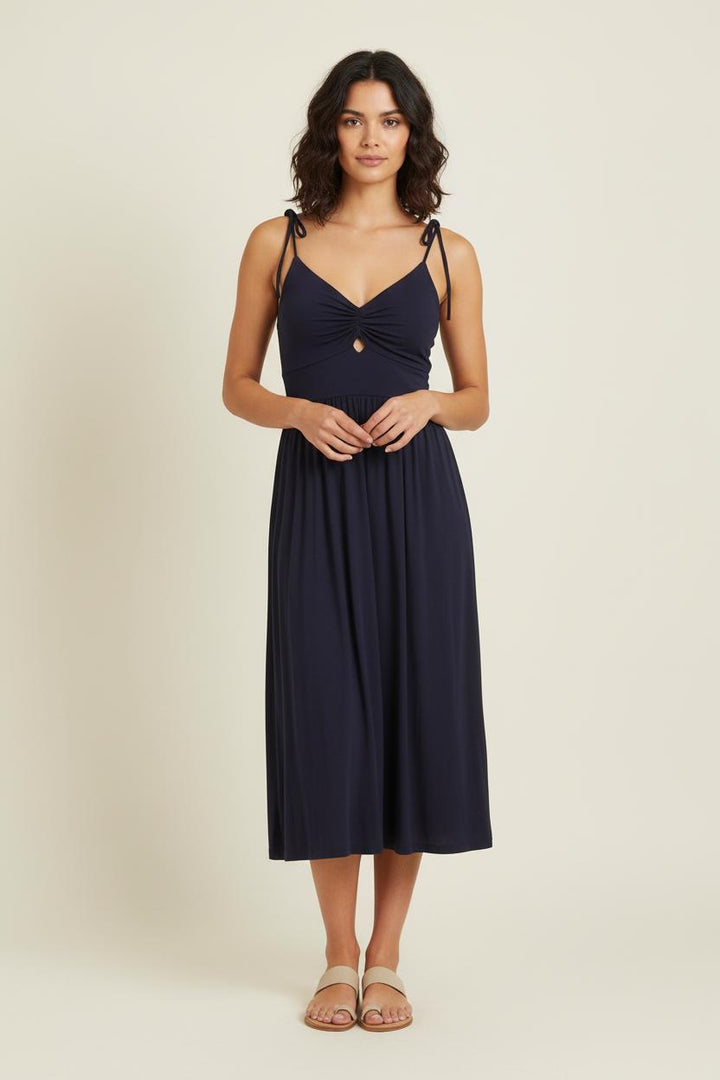 Robe Longue Bleu - Taille XL/42 de la marque Ines de la Fressange Paris | PARAD76731 - Vendu par Paradigme - Image 1