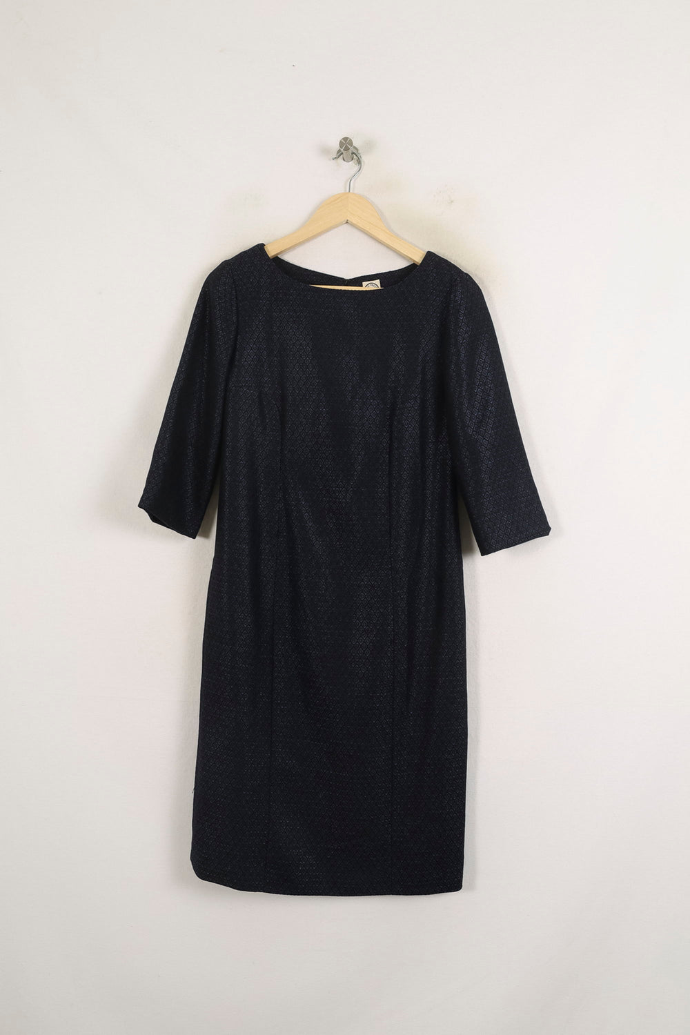 Robe Droite Bleue - Taille S/36 de la marque Ines de la Fressange Paris | PARAD76734 - Vendu par Paradigme - Image 2