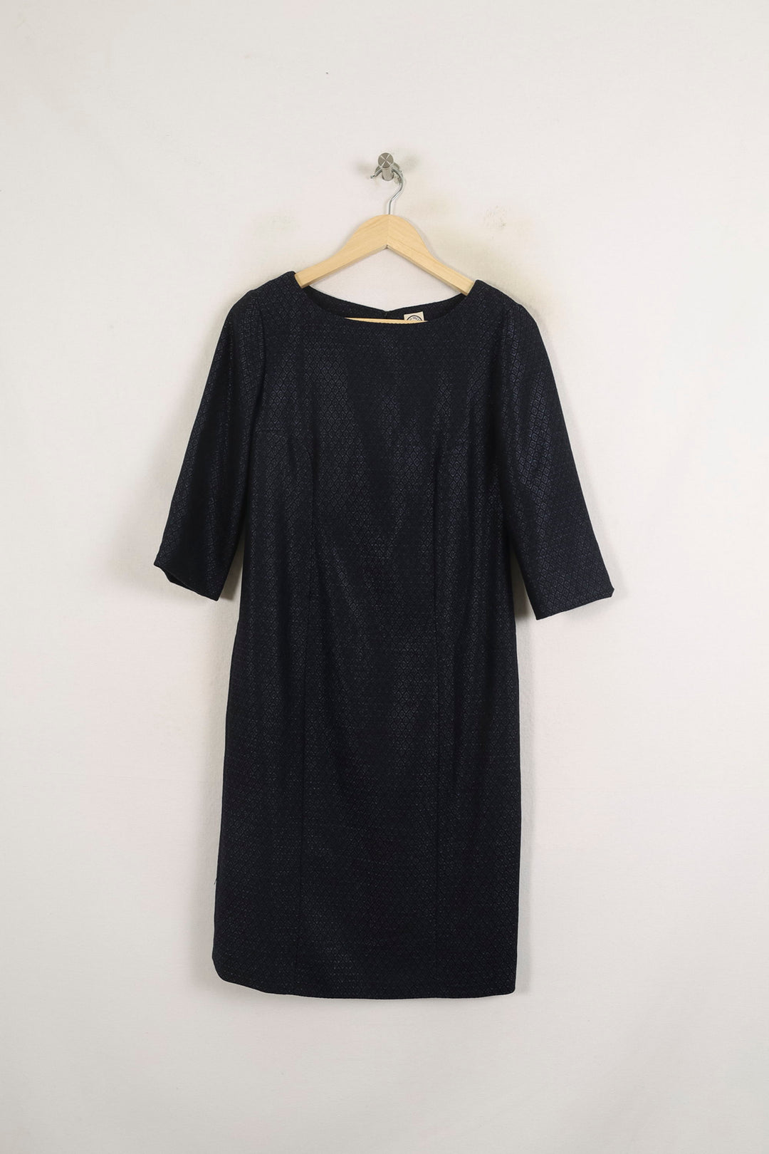 Robe Droite Bleue - Taille S/36 de la marque Ines de la Fressange Paris | PARAD76734 - Vendu par Paradigme - Image 2
