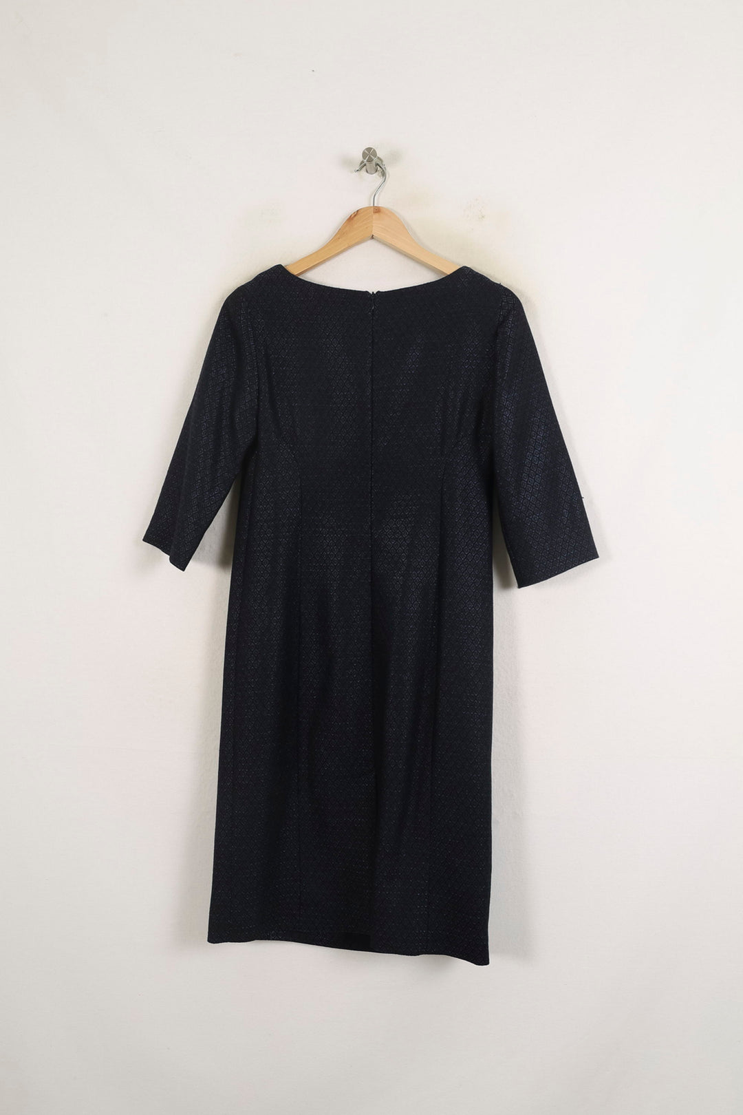 Robe Droite Bleue - Taille S/36 de la marque Ines de la Fressange Paris | PARAD76738 - Vendu par Paradigme - Image 4