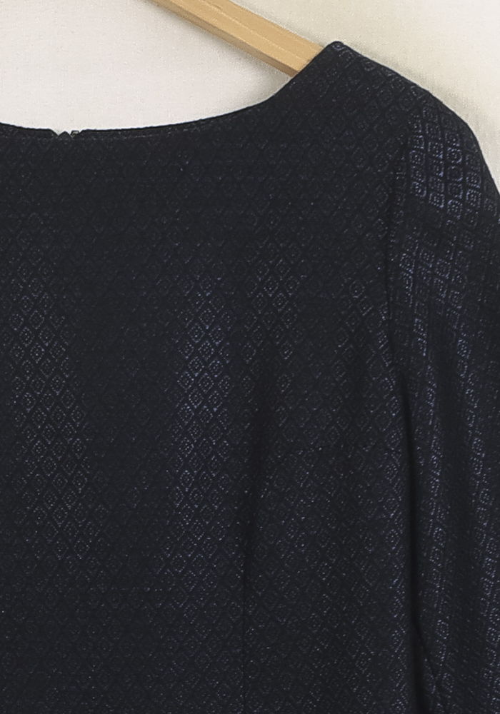 Robe Droite Bleue - Taille S/36 de la marque Ines de la Fressange Paris | PARAD76738 - Vendu par Paradigme - Image 3