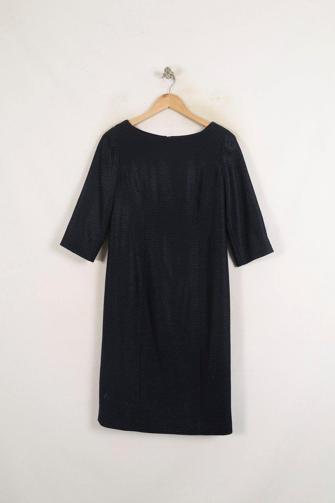 Robe Droite Bleue - Taille S/36 de la marque Ines de la Fressange Paris | PARAD76738 - Vendu par Paradigme - Image 2