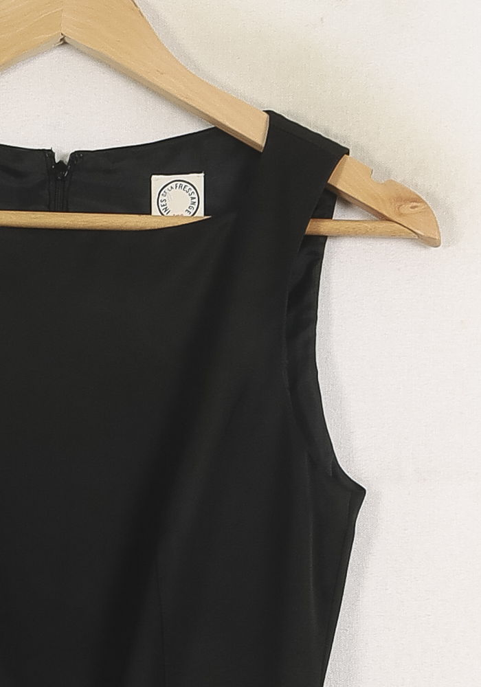 Robe Midi Noire - Taille S/36 de la marque Ines de la Fressange Paris | PARAD76740 - Vendu par Paradigme - Image 3