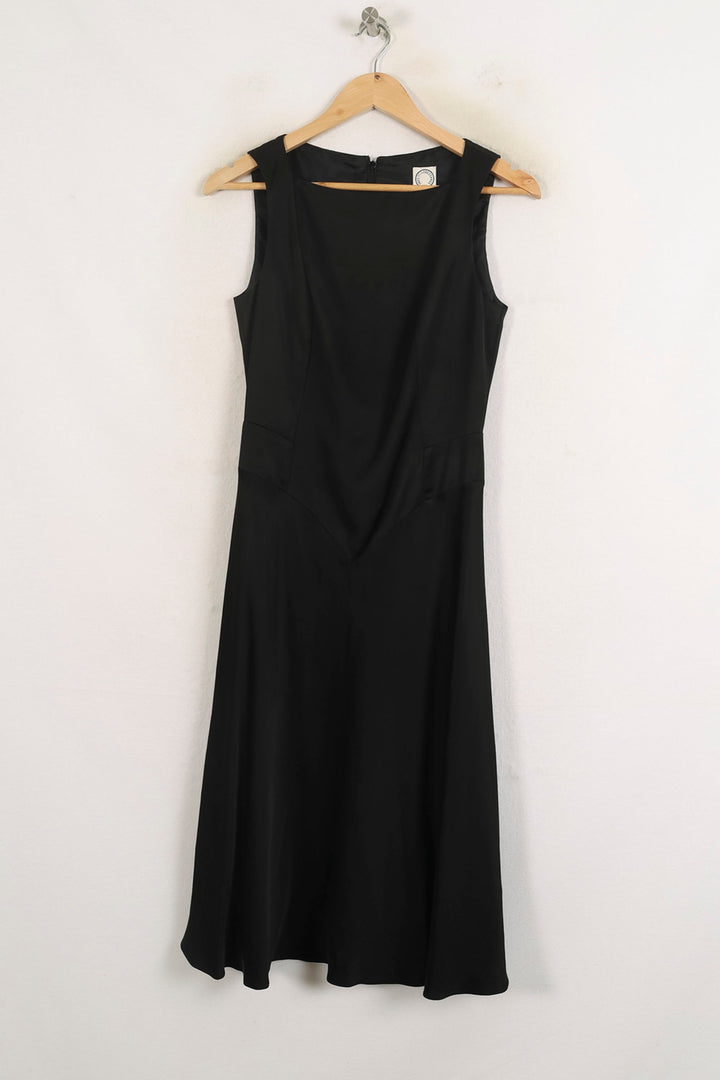 Robe Midi Noire - Taille S/36 de la marque Ines de la Fressange Paris | PARAD76740 - Vendu par Paradigme - Image 2