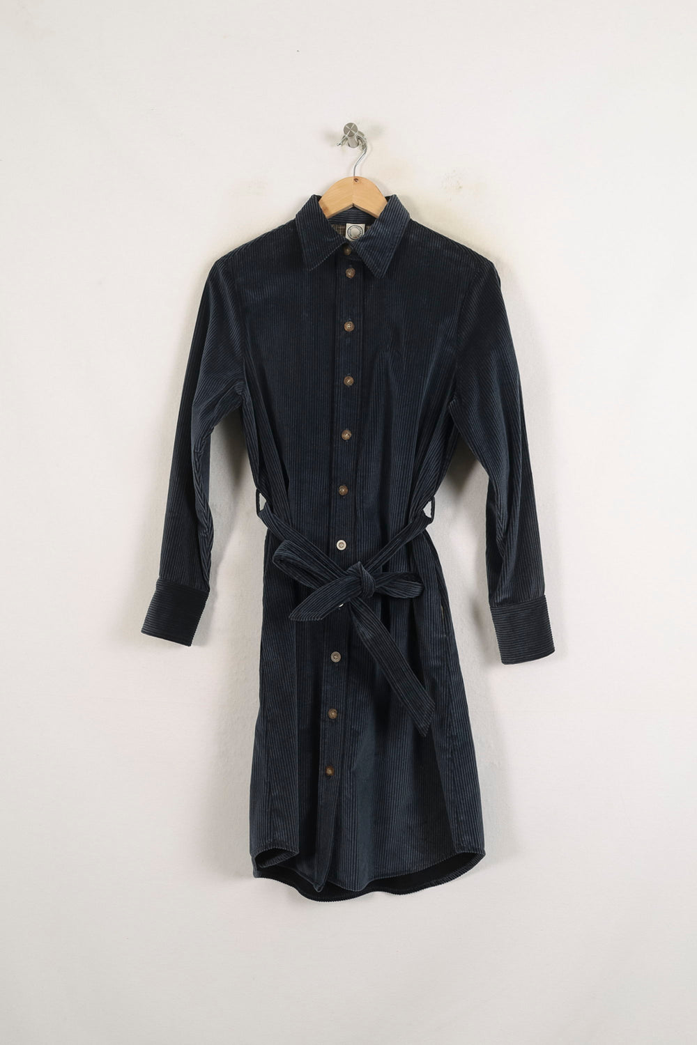 Robe Chemise Bleue - Taille S/36 de la marque Ines de la Fressange Paris | PARAD76741 - Vendu par Paradigme - Image 2