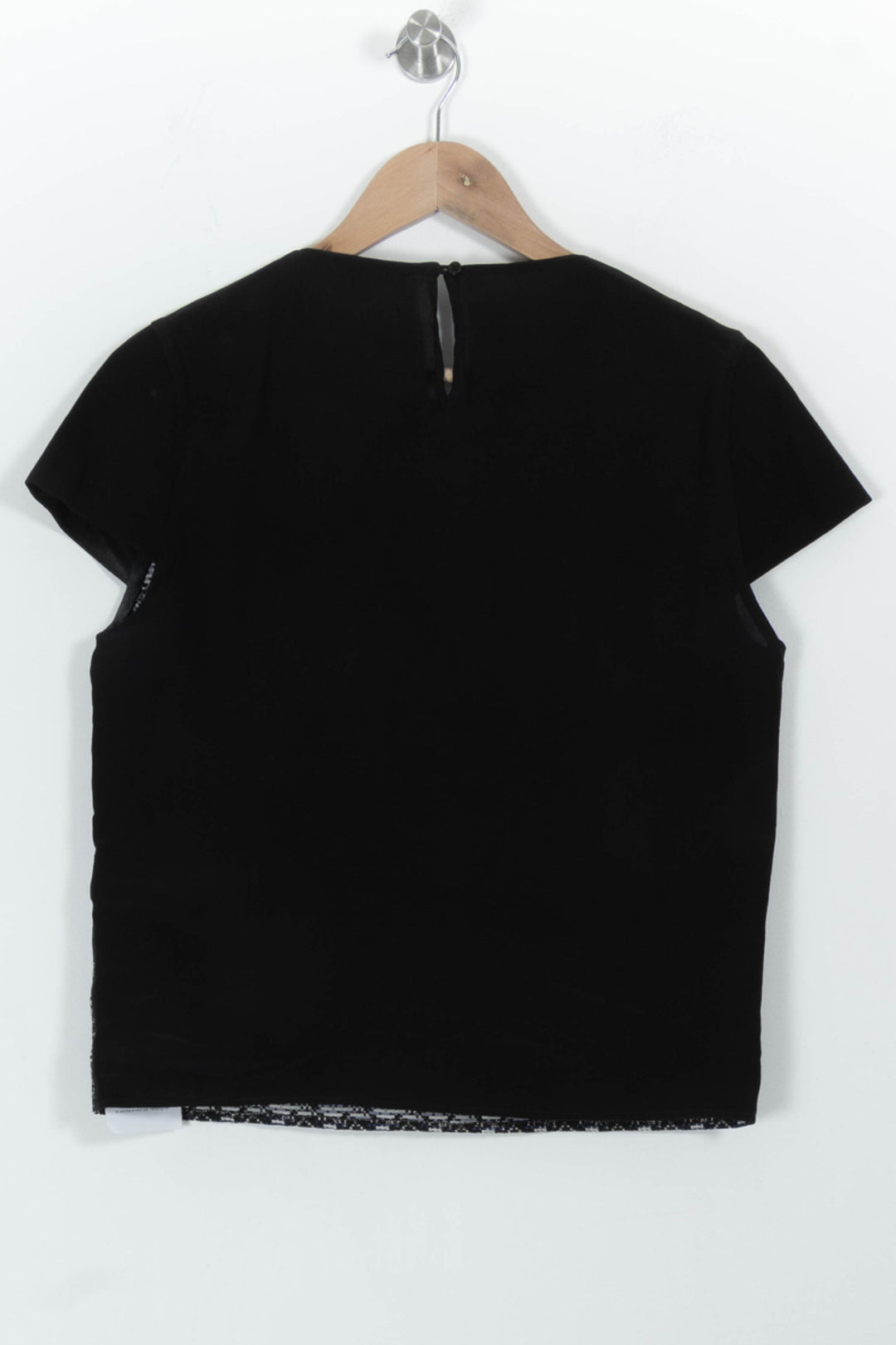 Blouse Noire et Blanche - Taille S/36 de la marque Maje | PARAD76744 - Vendu par Paradigme - Image 4