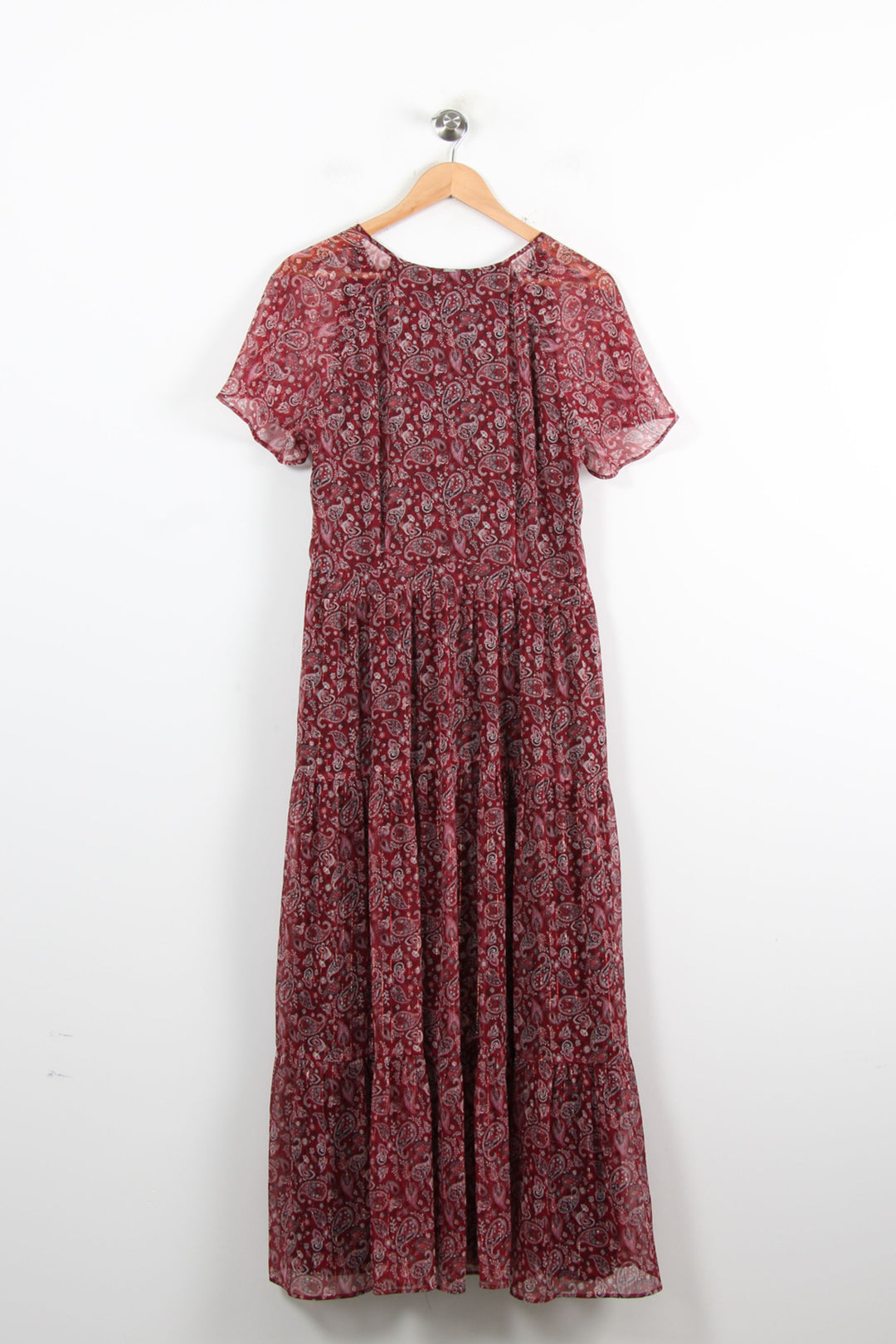 Robe Longue Bordeaux - Taille XL/42 de la marque IKKS | PARAD76745 - Vendu par Paradigme - Image 4