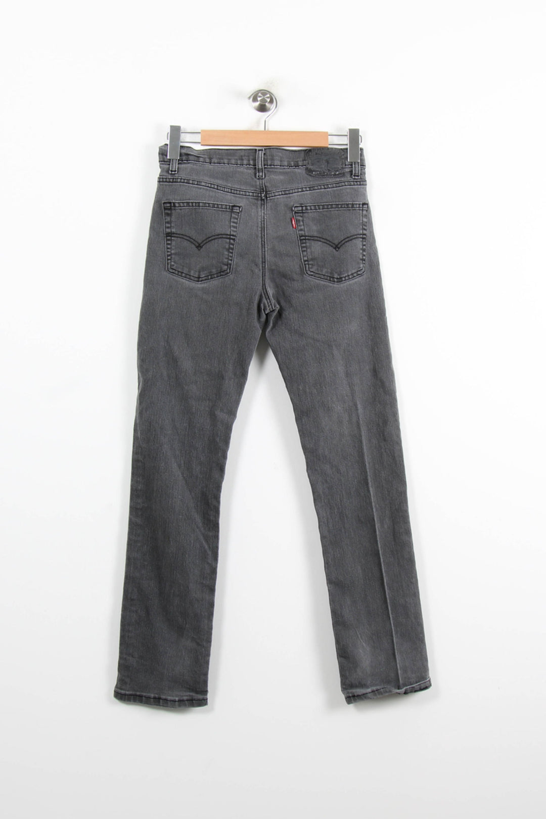 Jean Slim Gris - Taille M/38 de la marque Levi's | PARAD76749 - Vendu par Paradigme - Image 4