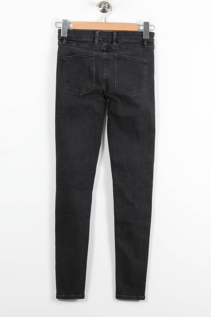 Jean Skinny Gris - Taille S/36 de la marque Sandro | PARAD76753 - Vendu par Paradigme - Image 4